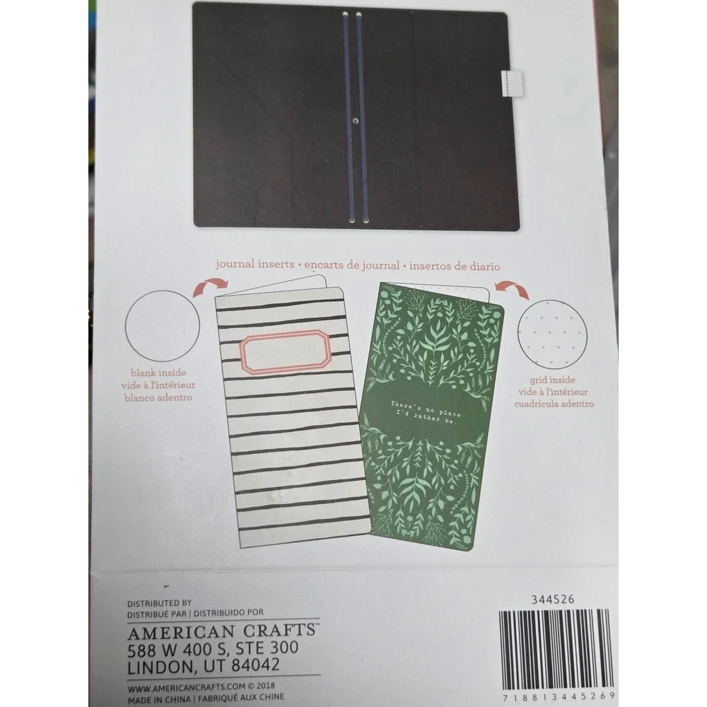 Crate Paper Journal Studio Kit Love This Life Floral Traveler Notebook 344526